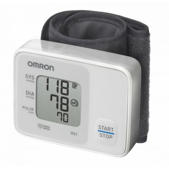 Omron wrist blood pressure monitor RS1